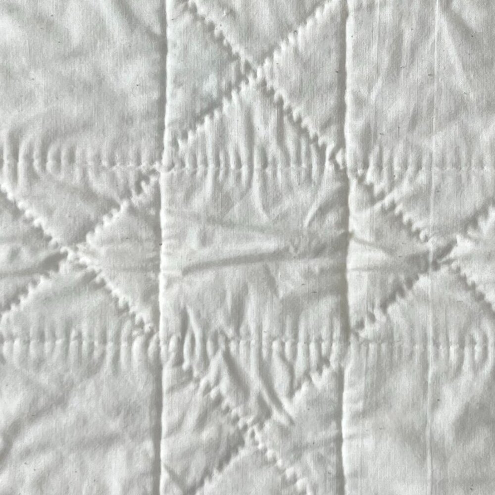 Handmade Hand Stitched Patchwork Quilt Table Topper / Wall Hanging Handcrafted - Picture 13 of 14